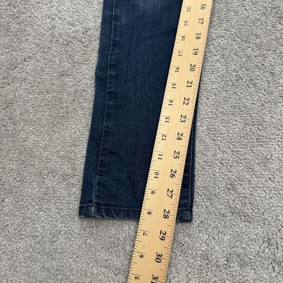Paige Skyline Skinny Denim Jeans Womens 26 Blue Dark Wash Mid Rise Casual 28x28 - Picture 14 of 15